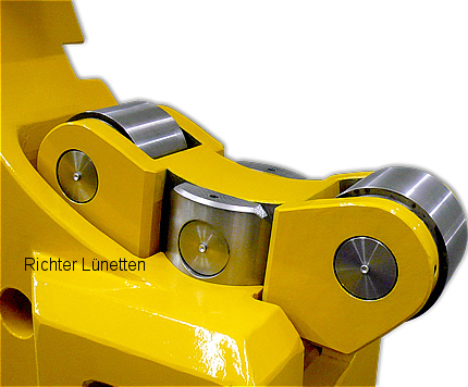Tacchi H31 - C-Form Lünette mit nach oben aufklappbarem Oberteil, gebaut von H. Richter Vorrichtungsbau GmbH, Deutschland