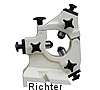 Geschlossene Schleiflünette mit<br>klappbarem Oberteil, gebaut von H. Richter Vorrichtungsbau GmbH, Deutschland, thumbnail