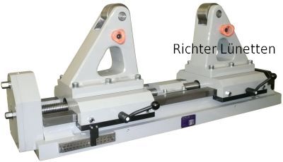 parallelschließender Rollenbock, gebaut von H. Richter Vorrichtungsbau GmbH, Deutschland