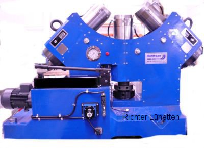 Niles - Gleitlünette mit Druckölschmierung, gebaut von H. Richter Vorrichtungsbau GmbH, Deutschland