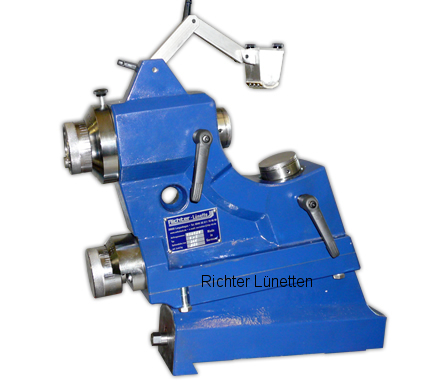 AMC-SCHOU AS - Luneta rectificadora<br>ajuste preciso mediante cuña y rosca diferencial, construido por H. Richter Vorrichtungsbau GmbH, Alemania