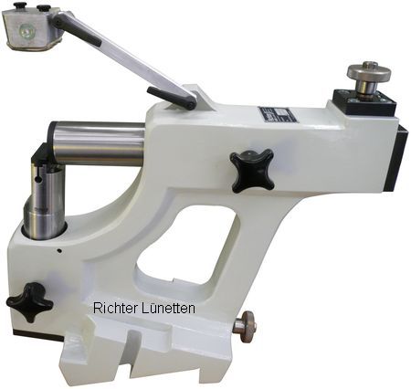 TOS BUC 85 - Luneta rectificadora<br>ajuste preciso mediante dos engranajes, construido por H. Richter Vorrichtungsbau GmbH, Alemania