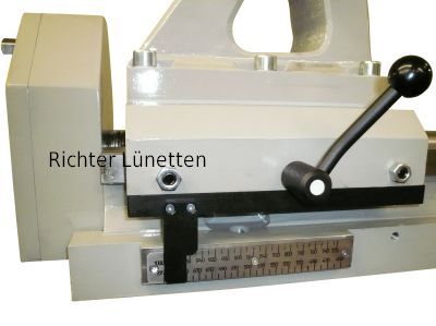 Escala grabada en la pínola, construido por H. Richter Vorrichtungsbau GmbH, Alemania