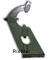 Lunette rotative avec 3 fourreaux, side mounting, construit par H. Richter Vorrichtungsbau GmbH, Allemagne, thumbnail