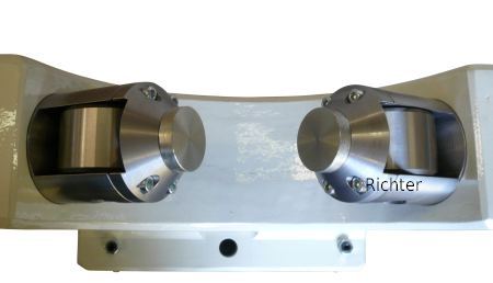 Richter® Revêtement de métal blanc - lubrification externe, construit par H. Richter Vorrichtungsbau GmbH, Allemagne